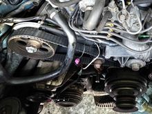 Old AC mount with adjustment bracket attached