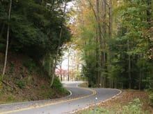 Another of the 318 curves in 11 miles