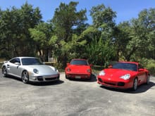 Three generations of turbos