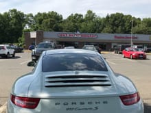 Reins Deli for a Pastrami sandwich and a Coke. 2 great pleasures in life that go well with a long drive in an amazing car.
