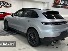 2024 Dolomite Silver Cayenne protected with XPEL STEALTH PPF