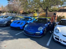 my old GT3 next to my new GT3 RS - 12 years apart - wow