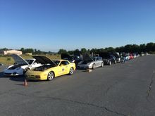 The line-up for Tech Inspection