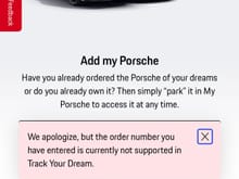 And this is the  result on myPorsche.com. On my previous 992.1 TYD was all but worthless. 
