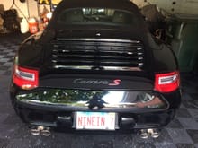 New Personalized Plates for my 2010 Carrera S Cabriolet