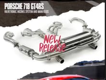 Spyder RS and GT4RS exhaust