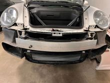 front with beam installed