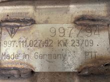997.2 GT3 center muffler