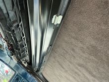 Note: The clips can stay on the car when removing the headliner. Make sure you remove and reinstall on new headliner. 