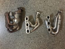GT4 Stock Header on Left, Competitor Race Header Middle, Dundon GT4 Race Header on the Right