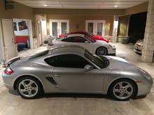 My "new" 2006 Cayman S with its stablemates