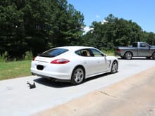 Stealth Hitch for Panamera