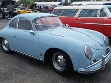 1959 356A at today's Memorial Day car show.  Casper WY. May 24, 2015.