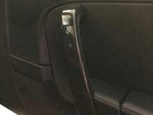 MACarbon passenger side door pull bar (pic 1)