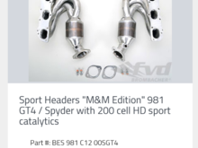 200 cell cat M&M Edition Sport Headers