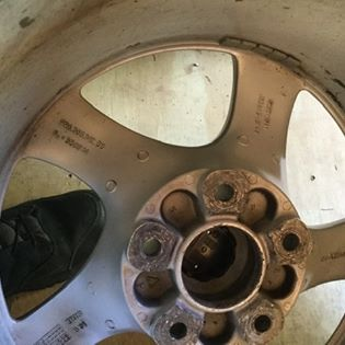 Wheels and Tires/Axles - 911/996 Hollow Spoke, 8 & 11x18 Turbo Twist Wheels  E/W Michelin PS2 245 & 315 - Used - 2001 to 2008 Porsche Carrera - Tewksbury, NJ 07830, United States