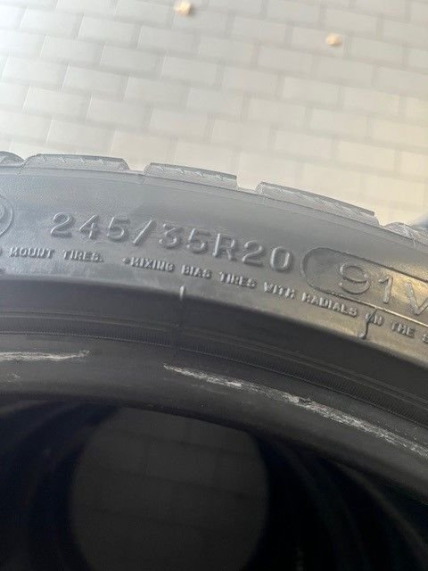 Wheels and Tires/Axles - Michelin Pilot Alpin N1 Winter Tires 245/35R20 295/30R20 - Used - All Years  All Models - Englewood, NJ 07632, United States