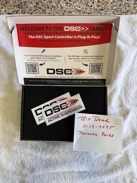 2017 Porsche 911 - DSC Sport V3 Dynamic Suspension Controller - Accessories - $1,000 - Tampa, FL 34208, United States