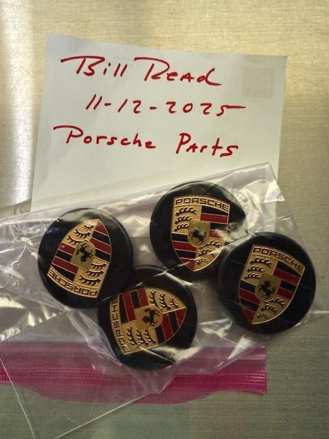 2017 Porsche 911 - CenterLock Center Caps - black - Accessories - $175 - Tampa, FL 34208, United States