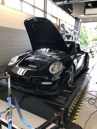 After the new fresh paint went for a Dyno pull and protective clear wrap along with ceramic coating up next 