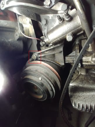 How to get this bolt out