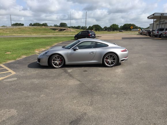 Although not a GT4, my former GT silver GTS with CXX GT silver wheels. 