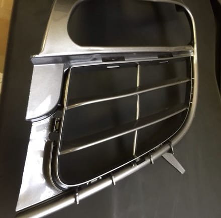 grills repainted oem silver with clearcoat