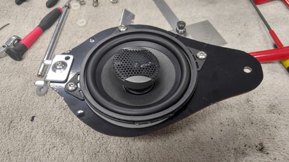 Rear Speaker Custom Plate
