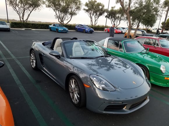2017 Base Boxster! it only has triple the HP of the old Spider....