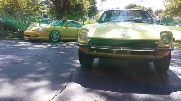 My first 911 and my first 240 were both silver and yet . . . 