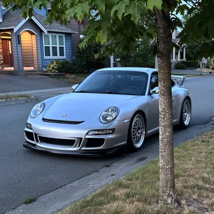 Just another typical gt3 on bbs.  sadly I need a new lip now since a squirrel wrecked it