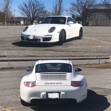 I spotted myself: 2012 911 Carrera GTS Manual. This is how I self-isolate. 