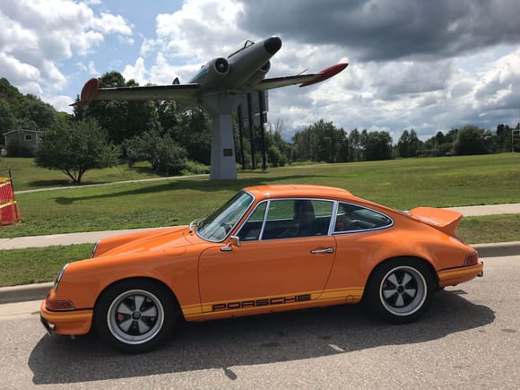 The RST in Haliburton, Ontario. Anybody know the type of plane that is in the background?