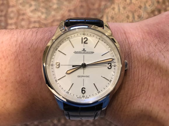 Just pure simplicity. The JLC Geophysic is just beautiful. 
