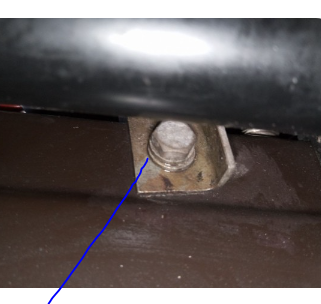 Is this screw bolted into the frame or into a nut that is only accessible by removing the front bumper.  