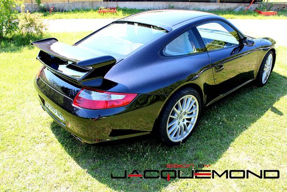 Porsche 997 : GT3 rear wing hood by Jacquemond