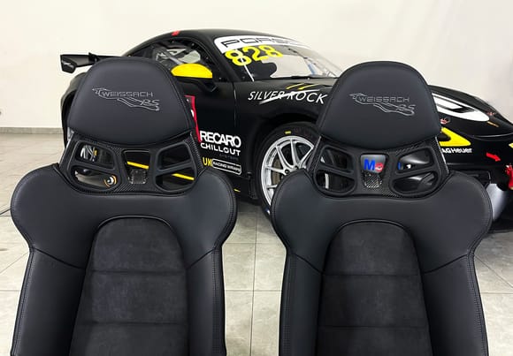 New Weissach GT4 RS Full Bucket Seats