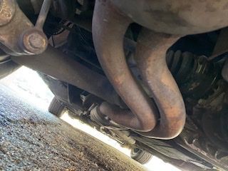 Picture from Pumpkin muffler to single mid muffler.
