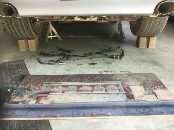 Rear was done in 30 minutes