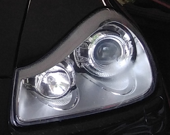 Headlight went from this