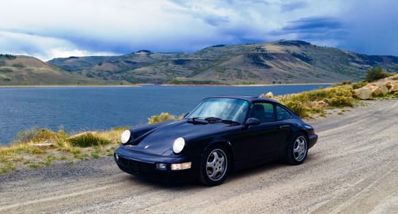 1991 C4. Blue Mesa Reservoir near Gunnison, CO. September, 2014.