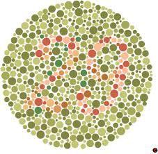 Color blindness test