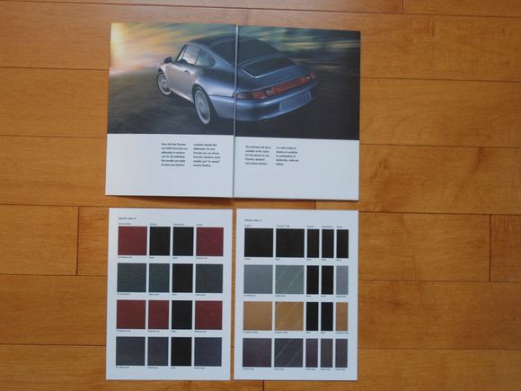 993 full 10 pages int.& ext, colors sampler $30.