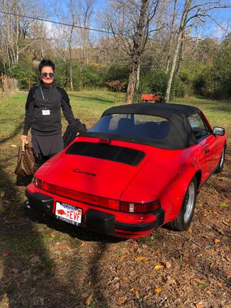 This gal could flat out drive.