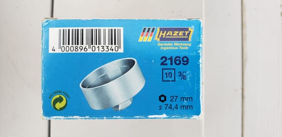 Hazet Filter Wrench for 981/718
