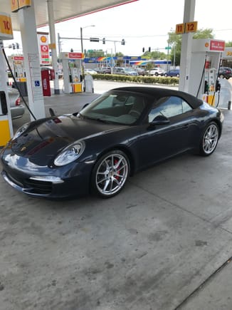 Gas station pic from last year.