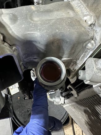 Mount the radiator and fill it with diluted Porsche  coolant