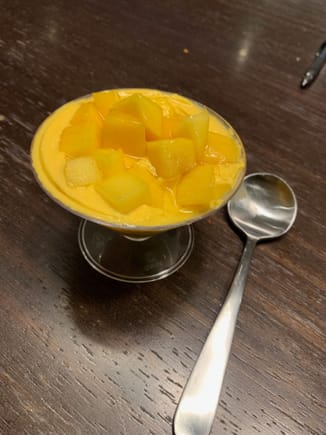 mango pudding