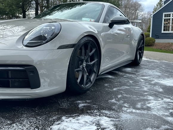 Chalk 992 with aero and gt3 side skirts 