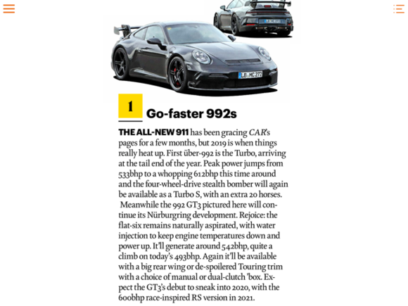 Car magazines take on the 992.1 GT3